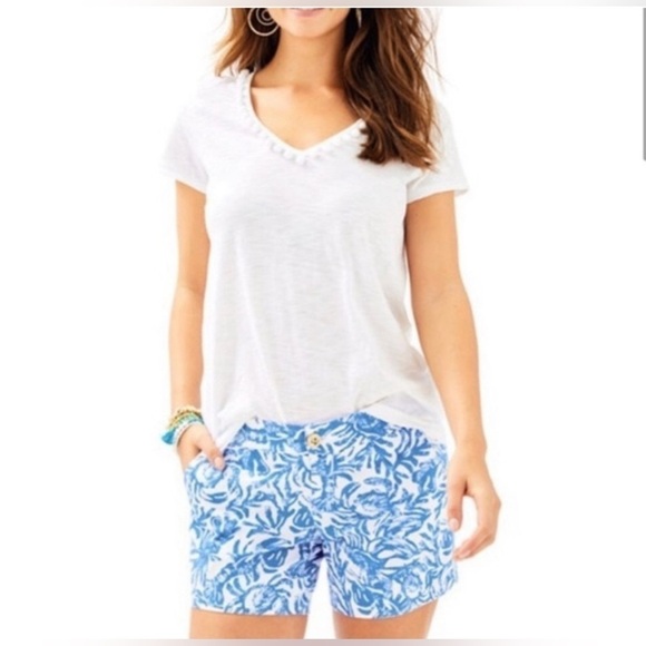 Lilly Pulitzer Callahan Shorts, Size 00 - Picture 1 of 12